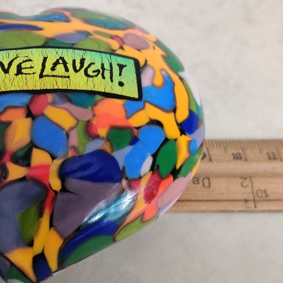 Signed Mad Art Paperweight Art Glass - Picture 10 of 12